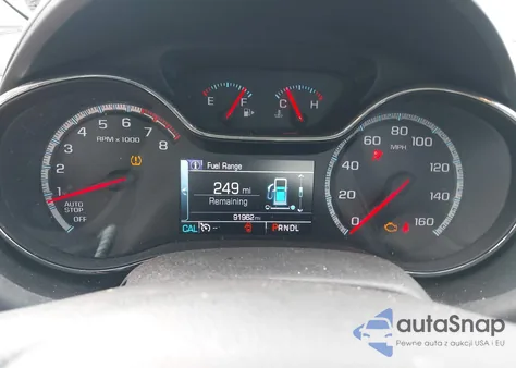 2016 Chevrolet Cruze Lt Auto из США, поврежденный, VIN 1G1BE5SM9G7307846